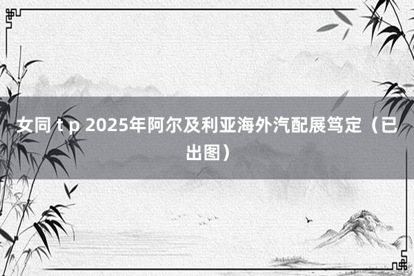 女同 t p 2025年阿尔及利亚海外汽配展笃定（已出图）